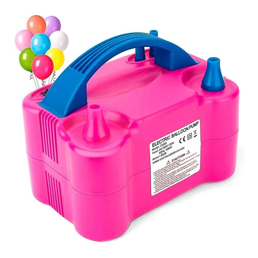 Inflador Eléctrico de Globos Doble Boquilla