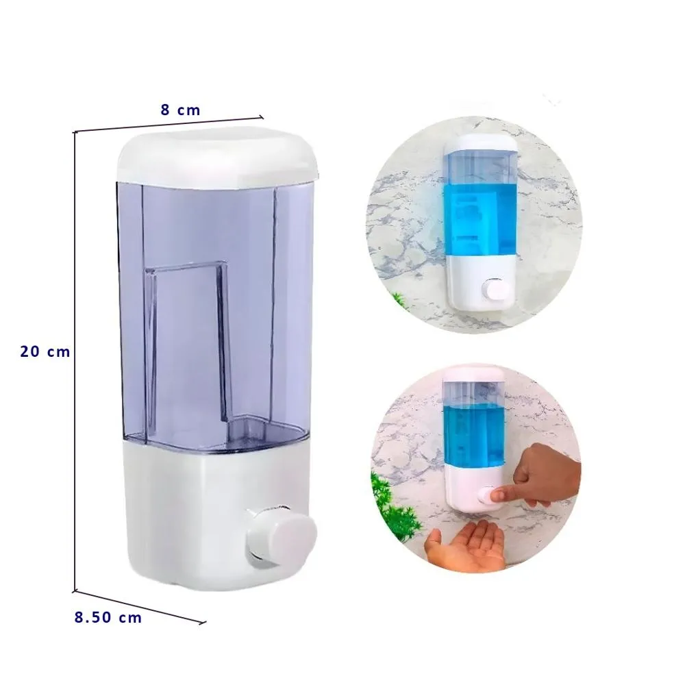 Dispensador de Jabón Líquido de Pared 500ml